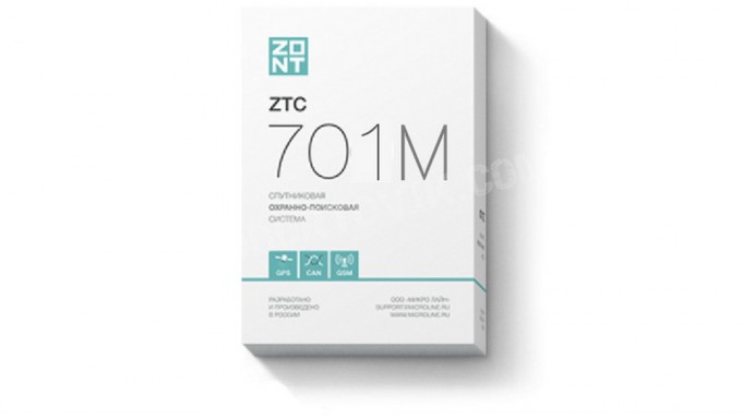 Автосигнализация ZONT ZTC-701M